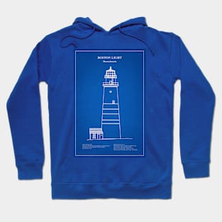 Boston Light Lighthouse - Massachusetts - AD Hoodie